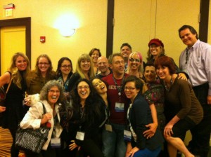 With fellow sex educators at Momentum 2012