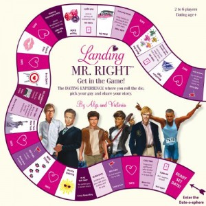LANDING MR. RIGHT NEW BOARD GAME